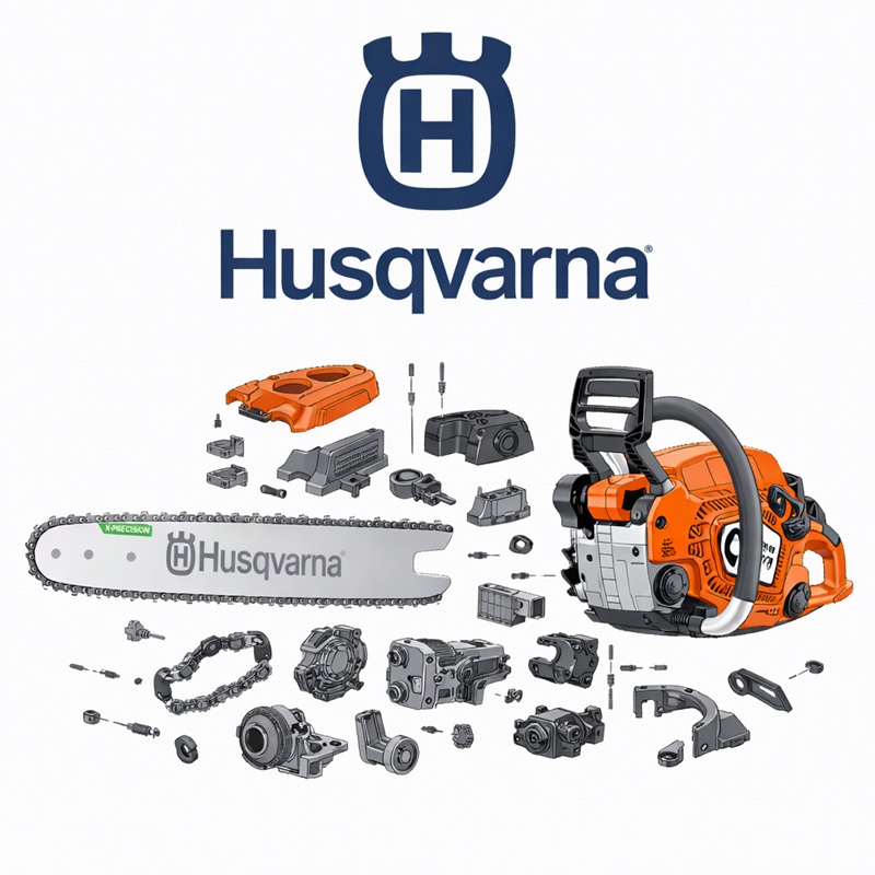 Pieces Détachées Tronçonneuses Husqvarna schémas éclatés et catalogue de pièces détachées d’origine pour tronçonneuses Husqvarna origine HUSQVARNA 
