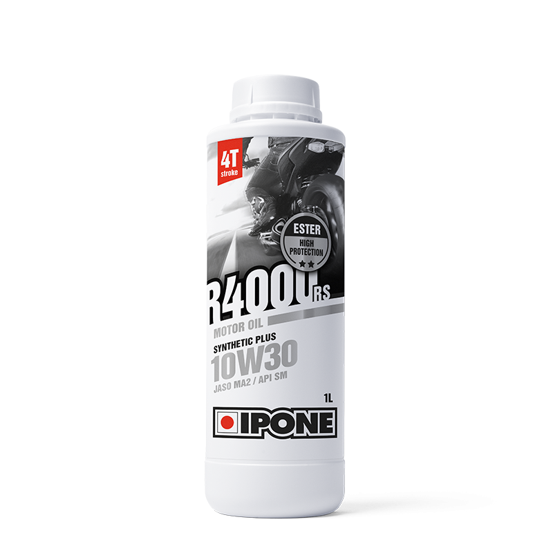 800024 - HUILE MOTEUR 4T IPONE R4000 RS 10W30 (1L)