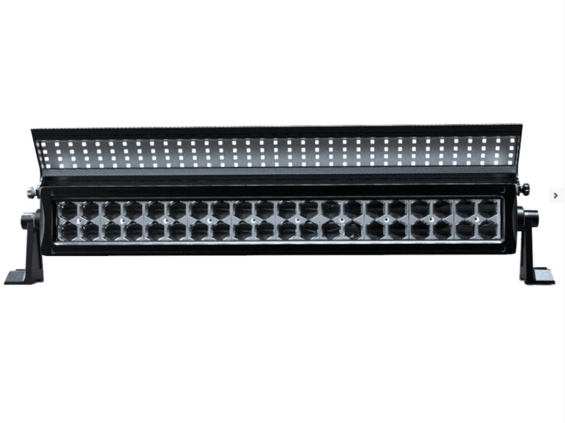 BARRE LUMINEUSE DOUBLE A LED 55cm AVEC CACHE 120W BARRE LUMINEUSE DOUBLE A LED 55cm AVEC CACHE 120W origine KYMCO -DISPO