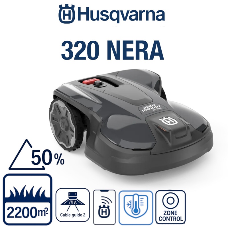 ROBOT TONDEUSE 320 NERA Automower de haute performance pour des pelouses jusqu