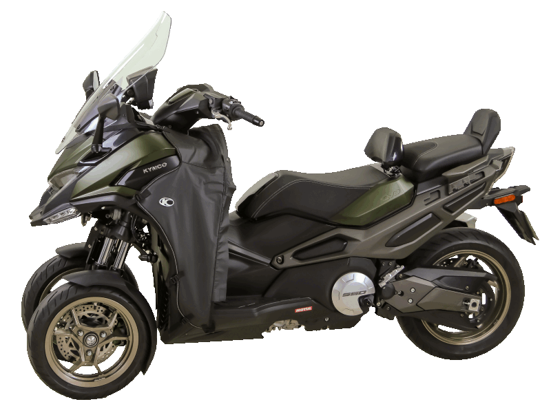 TABLIER KYMCO CV3  KYMCO TABLIER DE PROTECTION ETANCHE CV3 origine KYMCO 