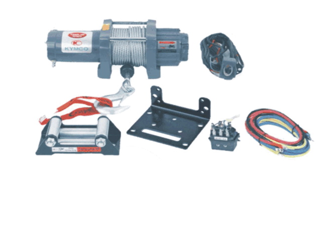 TREUIL COMPLET COME-UP ATV-3000 1363 Kg KYMCO 3890A-LFE9-E02-TREUIL COMPLET COME-UP ATV-3000 1363 Kg (KY-77-0035) origine KYMCO -DISPO