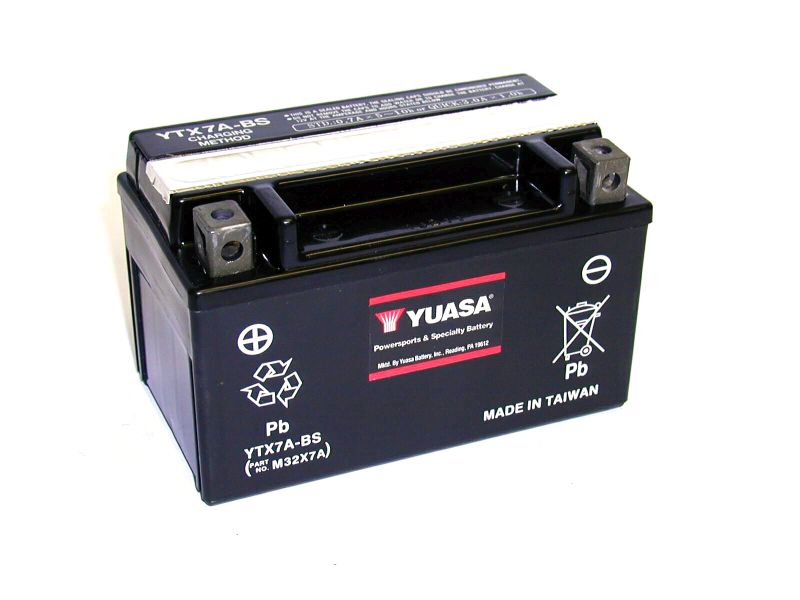 BATTERIE YTX7A-BS YUASA (ORIGINE) KYMCO BATTERIE YTX7A-BS YUASA (ORIGINE) origine KYMCO -DISPO