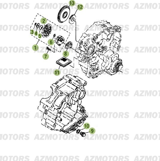 Circuit De Lubrification BETA Pièces Beta RE 125 4T - 2015-2014-2013