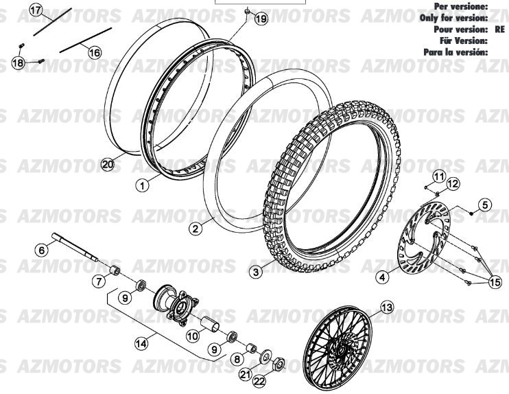 ROUE_AVANT_No_SERIE_100371_A_19999 BETA Pièces RR Enduro 125 RR 4T - 2015-14-13