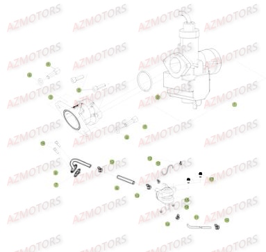 Carburateur BETA Pièces Beta RE 125 4T - 2016