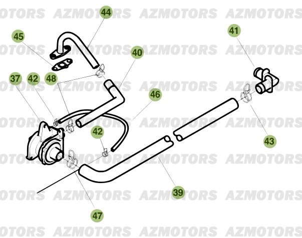 CARBURATEUR 2 BETA 125 RR 2008E3