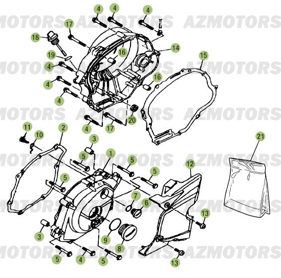 CARTER 2 BETA 125 RR 2010 11 12V2