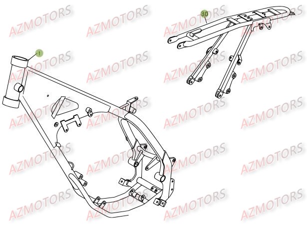 CHASSIS BETA 125 SM 07