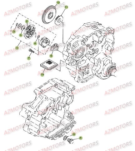 CIRCUIT DE LUBRIFICATION BETA 125 SM 07