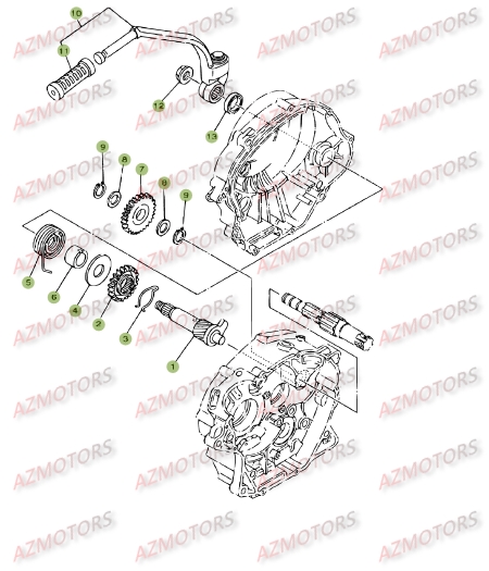 Kickstarter BETA Pièces BETA RR 125 SM 4T - [2009]
