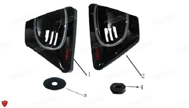 Carenage Lateral ORCAL Pièces Orcal Astor 125cc EURO4