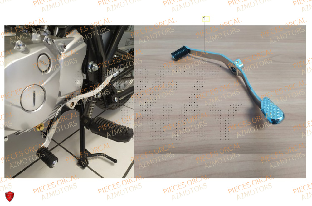Selecteur ORCAL Pièces Orcal ASTOR 125cc EURO5
