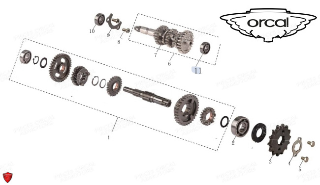 JOINT SPI SORTIE DE BOITE REMP PAR 1059101-177000 ORCAL
ORCAL
Pièce Orcal scooter, Piece moto ORCAL Origine constructeur