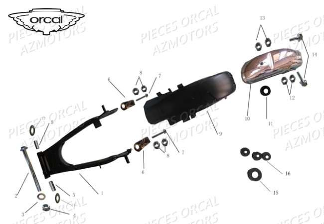 Bras Oscillant ORCAL 