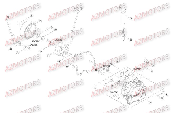 ALLUMAGE pour 350-RR-11