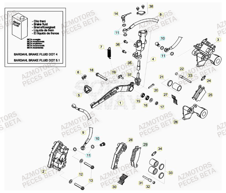 FREINS pour 350-RR-FACTORY-12