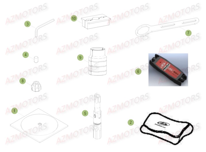 Outillages BETA Pièces BETA RR FACTORY 350 4T -(2015)

