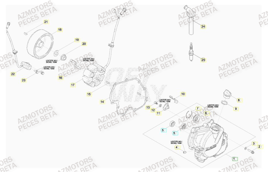 ALLUMAGE pour 400-RR-FACTORY-12