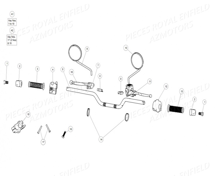 1017028/A - COMODO GAUCHE (Royal Enfield)
ROYAL ENFIELD
Livraison des pieces origine Royal Enfield Bullet,Classic,Continental,twin 650 ,Interceptor sous 2 a 5 jours ouvres selon stock et disponibilite du fournisseur