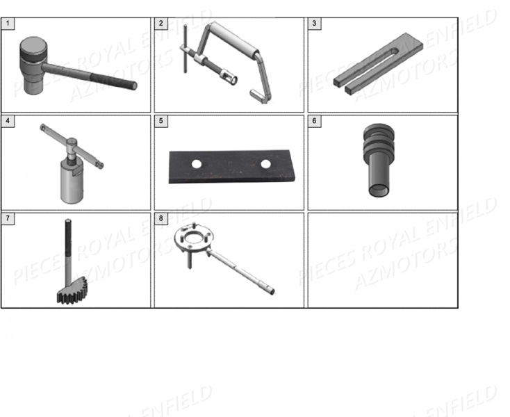 ST-27530-2 - ARRACHE VOLANT (Royal Enfield)
ROYAL ENFIELD
Livraison des pieces origine Royal Enfield Bullet,Classic,Continental,twin 650 ,Interceptor sous 2 a 5 jours ouvres selon stock et disponibilite du fournisseur