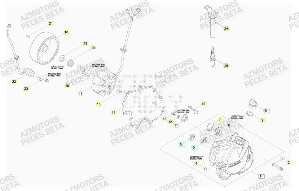 ALLUMAGE pour 450-RR-FACTORY-12