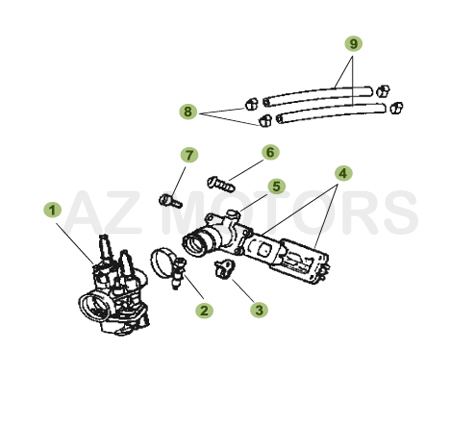 CARBURATEUR BETA 50 RR 05 06