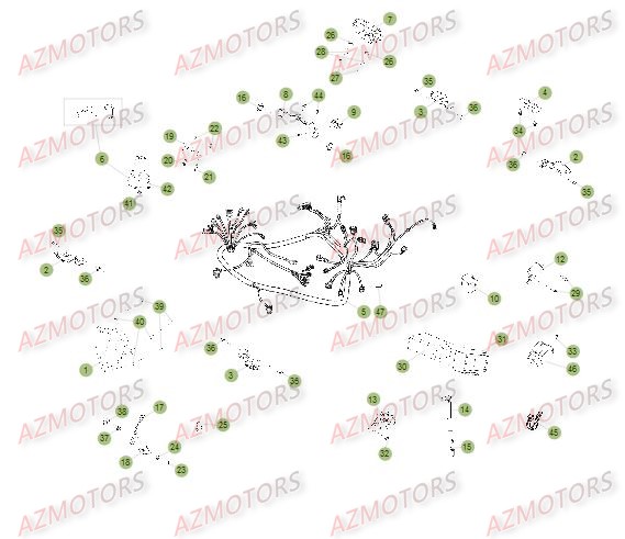 INSTALLATION ELECTRIQUE DU NO SERIE 472 A 99999 pour 50-RR-12