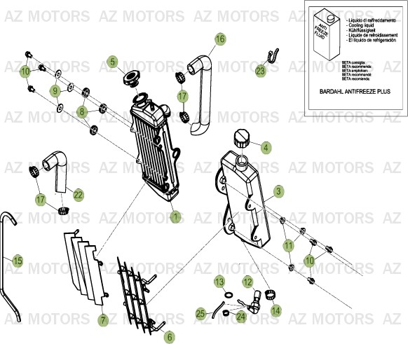 RADIATEUR pour 50-RR-12