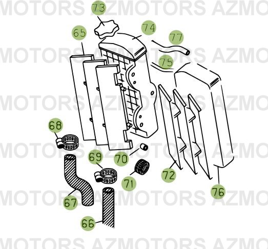 INSTALLATION DE REFROIDISSEMENT 2 pour 50-RRRAC-07