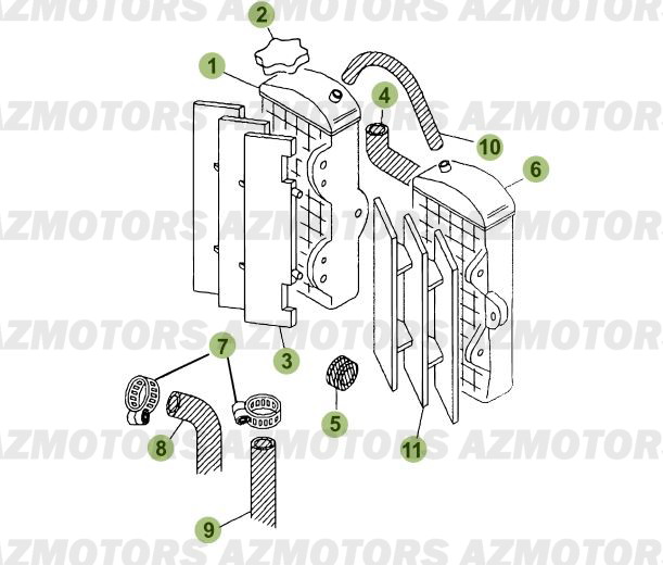 INSTALLATION DE REFROIDISSEMENT 2 pour 50-RRRAC-2010-11