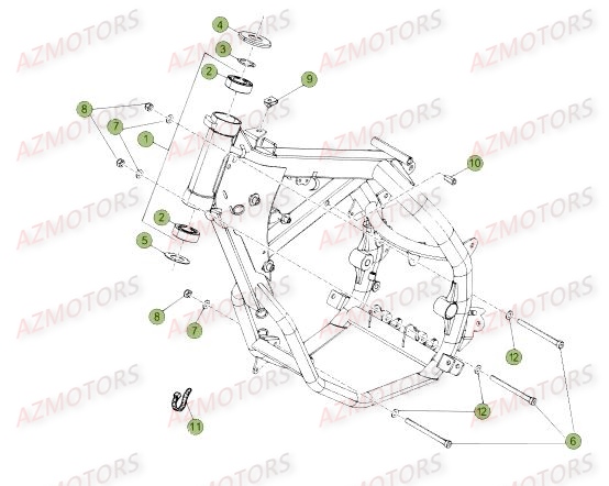 CHASSIS pour 50-RRRACING-17