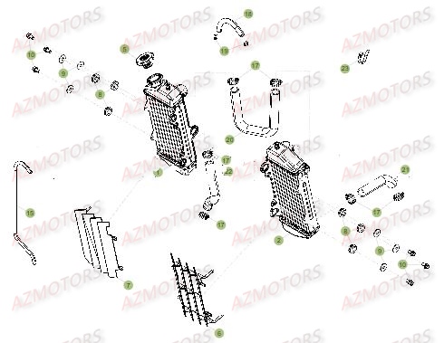 RADIATEUR pour 50-RRRACING-17