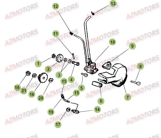Circuit De Lubrification BETA Pièces Beta RR 50 SPORT - 2015-2014