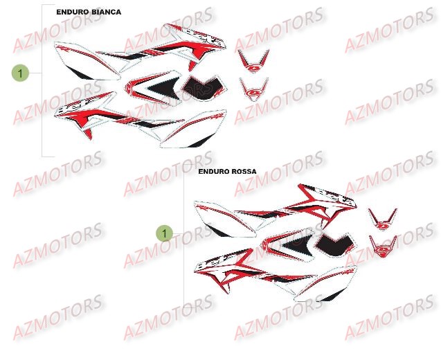 Decors Du No Serie 737 A 99999 BETA Pièces Beta RR 50 SPORT - 2015-2014