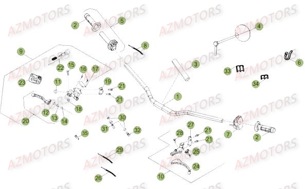 GUIDON pour 50-RRSPORT-16