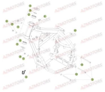 CHASSIS pour 50-RRSPORT-17