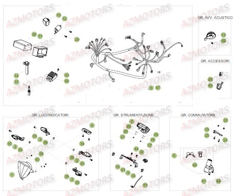 SYSTEME ELECTRIQUE pour 50-RRSPORT-17