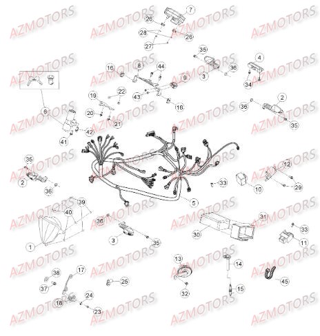 INSTALLATION ELECTRIQUE DU No SERIE 200957 A 201251 pour 50-RRSTD-12