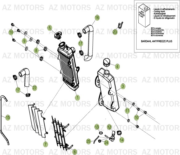 RADIATEUR pour 50-RRSTD-12