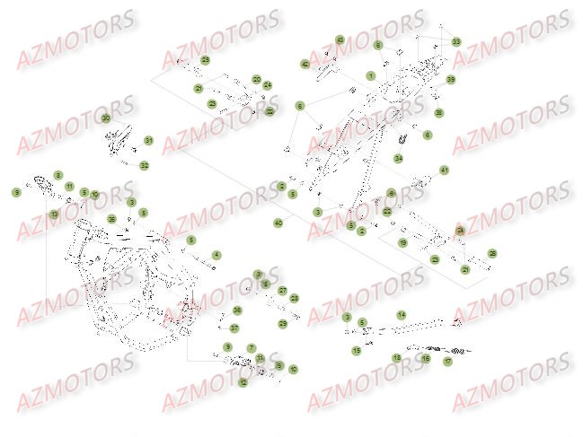 ACCESSOIRES DU CHASSIS pour 50-RRSTD-15