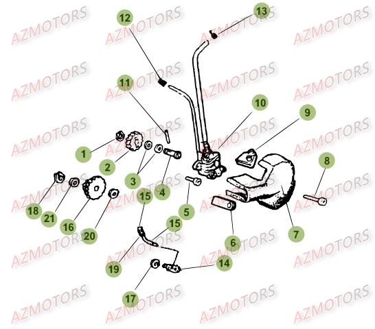 Circuit De Lubrification BETA Pièces Beta RR 50 STANDARD - 2015