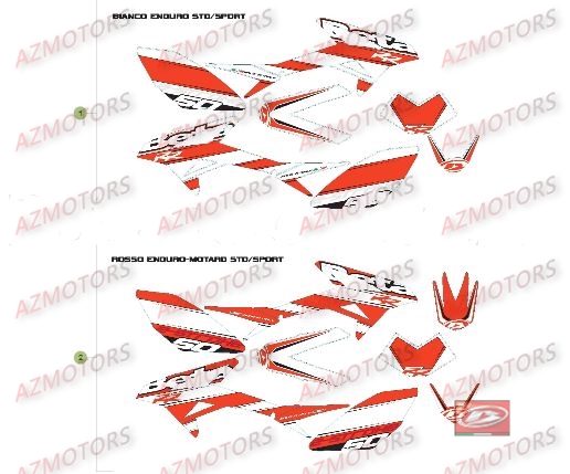 Decorations BETA Pièces Beta RR 50 STANDARD - 2016