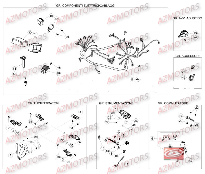 SYSTEME ELECTRIQUE BETA 50 RRSTD 16