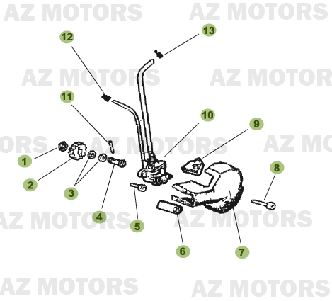 CIRCUIT DE LUBRIFICATION BETA 50 SM 08