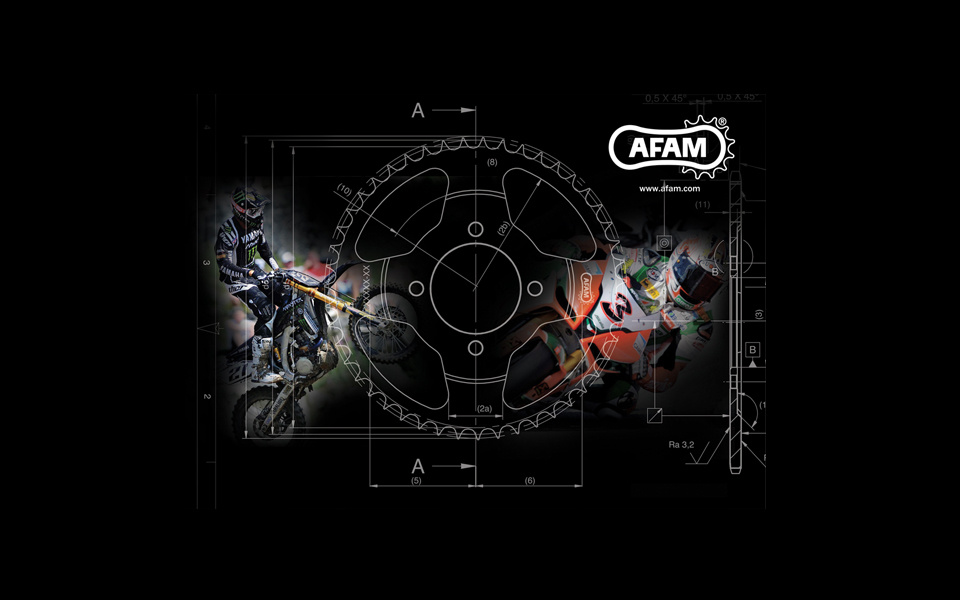 Z.kit Chaine BETA Pièces Beta RR 50 MOTARD - 2014-2013-2012
