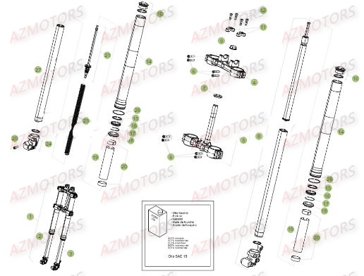 FOURCHE pour 50-TRACK-17