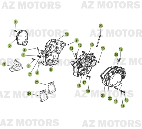 CARTER BETA Pièces BETA RR 50 MOTARD TRACK [2011-2010]