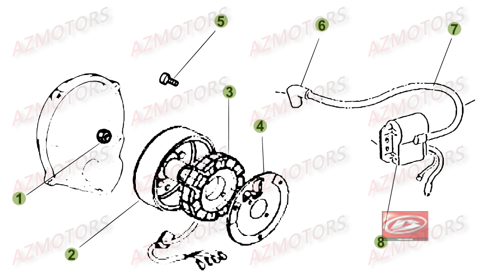 ALLUMAGE No 200001 A 200955 BETA 50 RR STANDARD 14