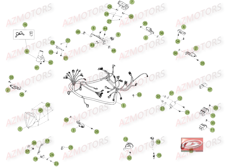 ELECTRICITE No SERIE 200001 A 200956 BETA 50 RR STANDARD 14